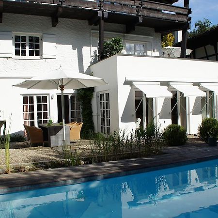 Landhaus Am Plattenbichl - Luxus Apartment Mit Privat-Pool Und Sauna - Im Sommer Bergbahn Inklusive Oberstdorf Esterno foto