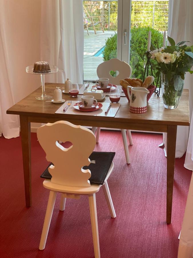 Landhaus Am Plattenbichl - Luxus Apartment Mit Privat-Pool Und Sauna - Im Sommer Bergbahn Inklusive Oberstdorf Esterno foto