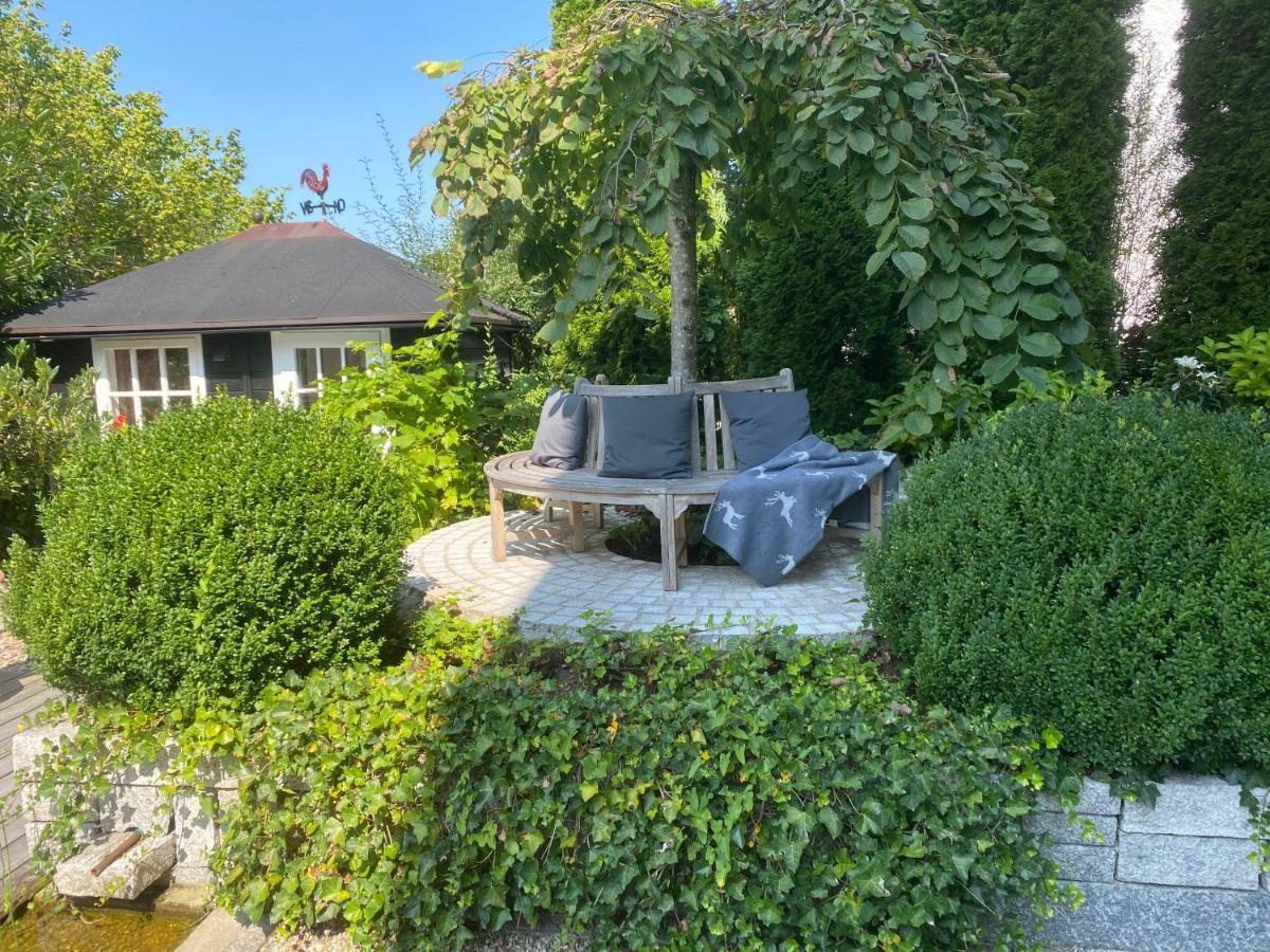 Landhaus Am Plattenbichl - Luxus Apartment Mit Privat-Pool Und Sauna - Im Sommer Bergbahn Inklusive Oberstdorf Esterno foto