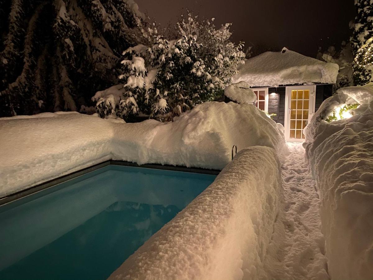 Landhaus Am Plattenbichl - Luxus Apartment Mit Privat-Pool Und Sauna - Im Sommer Bergbahn Inklusive Oberstdorf Esterno foto